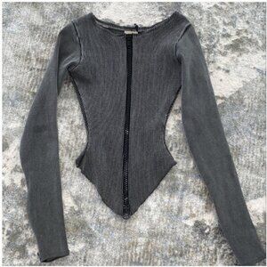 The K Label Zip Up